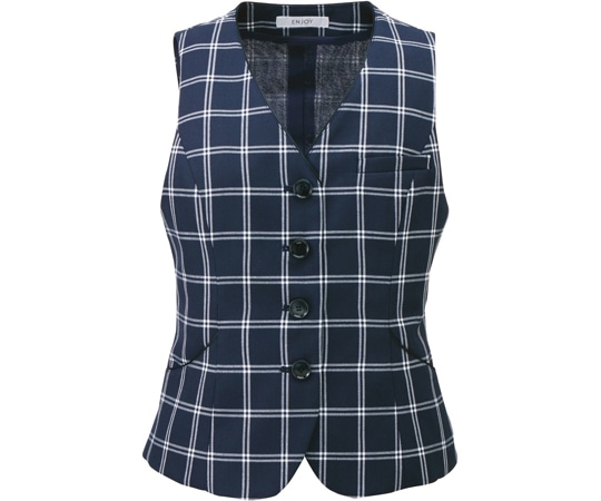 カーシーカシマ ENJOY ベスト AIR CONTROL ネイビー 13号 ESV707 1枚（ご注文単位1枚）【直送品】