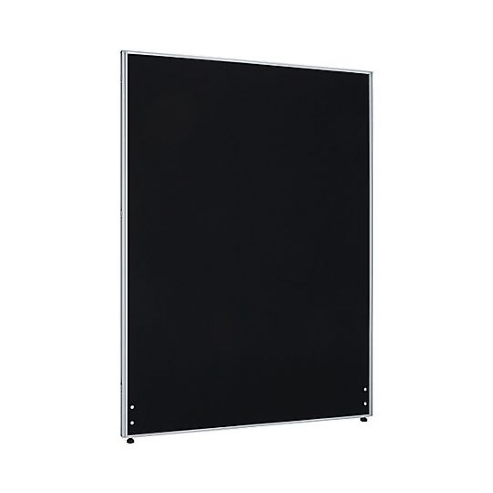 カグクロ クロス ローパーテーション ブラック H1600×W1200mm PN1216-BK 1台(ご注文単位1台)【直送品】