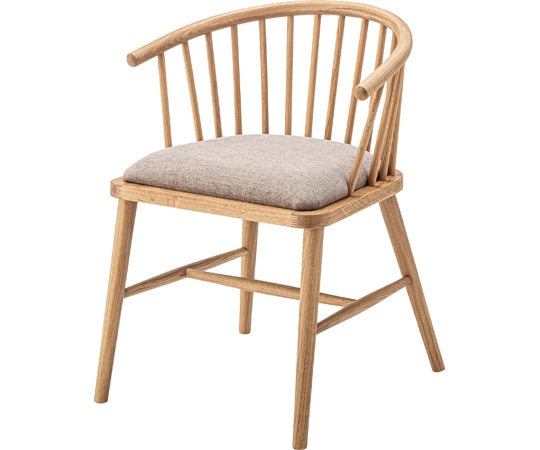 東谷 チェア ベージュ HOC-76BE 1個（ご注文単位1個）【直送品】