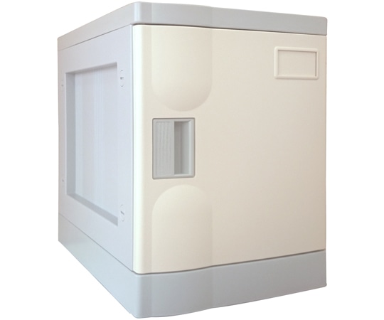 宮成製作所 プラボックス Sサイズ アイボリー 鍵なし ベース付 PB-KSV1 1台(ご注文単位1台)【直送品】