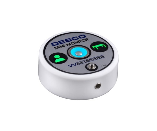 DESCO ミニ常時モニター 100~240V 北米/日本プラグACアダプター 19341 1個 (ご注文単位1個)【直送品】