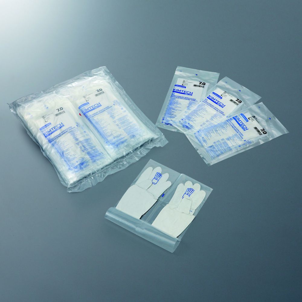 アズワン キムテック G3 ステライル スターリングニトリルグローブ 7.5インチ 1箱(30ペア×10袋入) 11824 1箱 (ご注文単位1箱)【直送品】