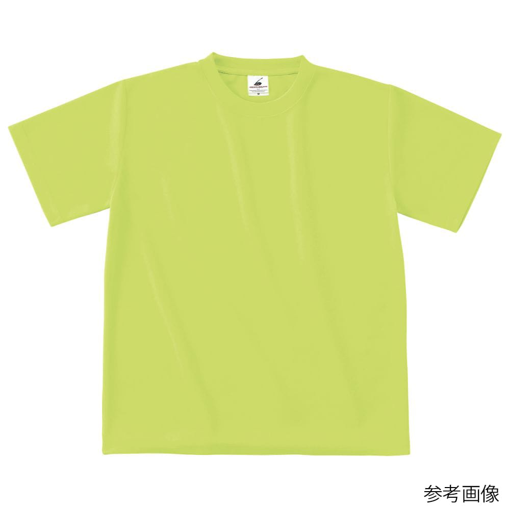 フェリック ファイバードライTシャツ 蛍光イエロー 4XL POT104-4XL 1枚（ご注文単位1枚）【直送品】