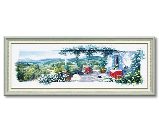 ユーパワー ピーター モッツ｢パノラマ テラス2(Lサイズ)｣ PM-17002 1個（ご注文単位1個）【直送品】