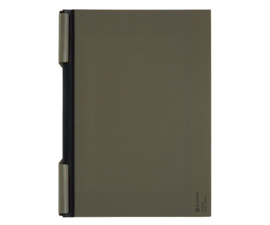 コクヨ クリップノート<BIZRACK>A4オリーブグリー ノ-BRCN202DG 1個（ご注文単位1個）【直送品】