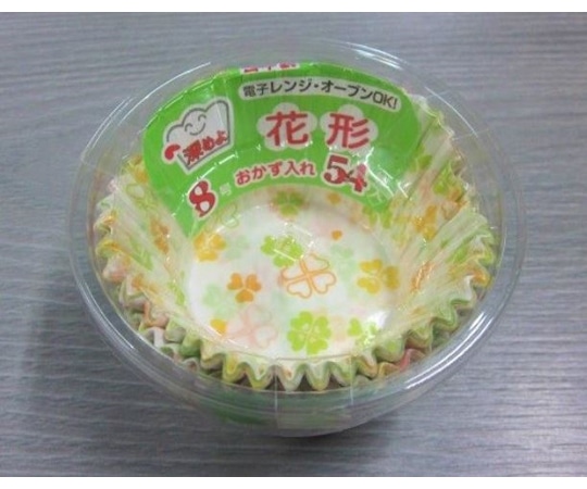 ヒロカ産業 花形の深形おかず入れ 8号 54枚入  1個(ご注文単位1個)【直送品】
