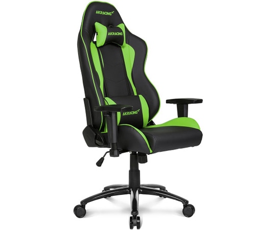 AKRacing ゲーミングチェア Nitro V2 Gaming Chair グリーン AKR-NITRO-GREEN/V2 1脚(ご注文単位1脚)【直送品】