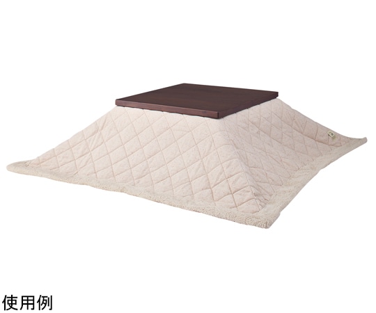 東谷 薄掛コタツ布団 正方形 ツイード ベージュ KK-101BE 1個(ご注文単位1個)【直送品】
