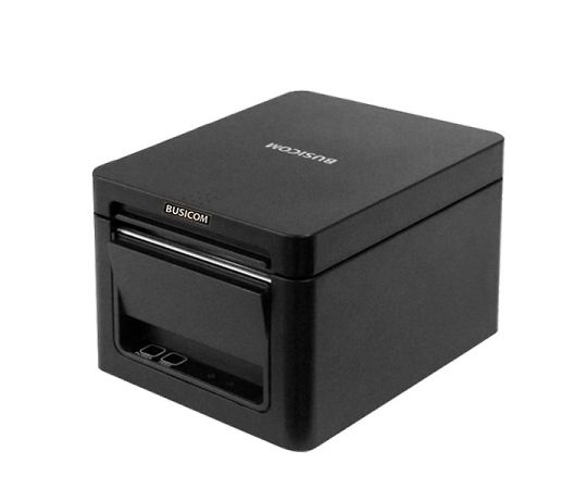 ビジコム レシートプリンター CT-S253ETJBK-BC1(ラインサーマルドット/LAN/USB/80/58mm幅兼用/203dpi/黒/電源同梱) CT-S253ETJBK-BC1 1個（ご注文単位1個）【直送品】