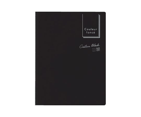 パイロット クルールフォンセ付箋 ドット・方眼 ブラック FCF01-30-B 1冊（ご注文単位1冊）【直送品】