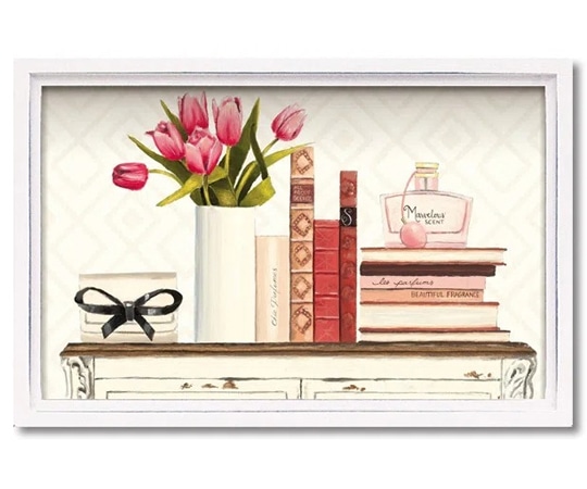 ユーパワー ロハス ミニアートフレーム マルコ ファビアノ｢パフューム シック4｣ LA-01706 1個（ご注文単位1個）【直送品】