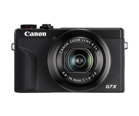 キヤノン PowerShot G7 X Mark III ブラック PSG7X MARKIII BK 1個（ご注文単位1個）【直送品】