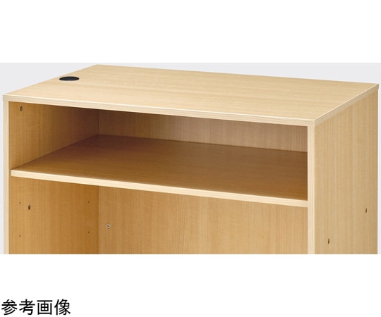 アズワン 中間棚 W90cm H100cmカウンター用 エクリュ 61-427-48-1 1枚（ご注文単位1枚）【直送品】