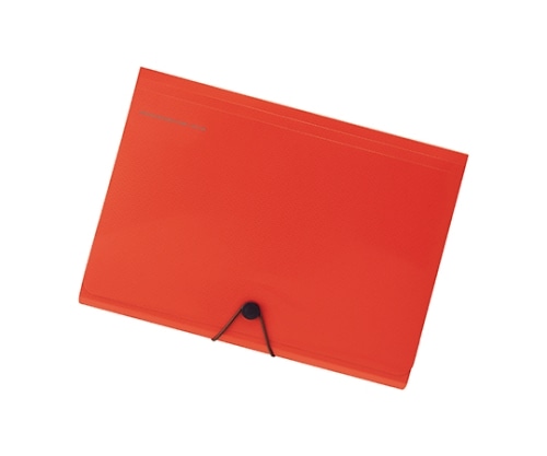 LIHITLAB SMART FIT キャリングドキュメント 4オレンジ A-7589 A7589-4 1冊(ご注文単位1冊)【直送品】