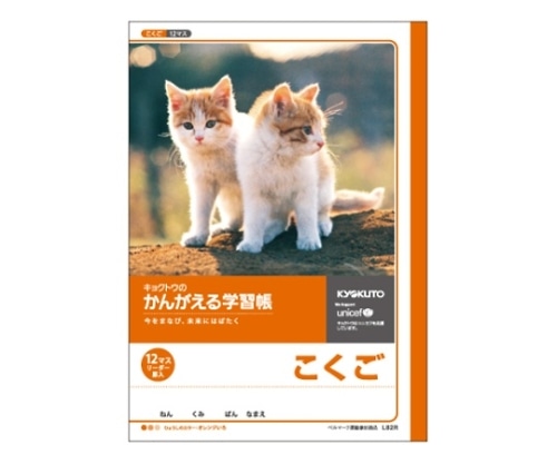 キョクトウ・アソシエイツ 学習ノート 国語 B5(12マス 12×8 リーダー入) L82R 1冊(ご注文単位1冊)【直送品】