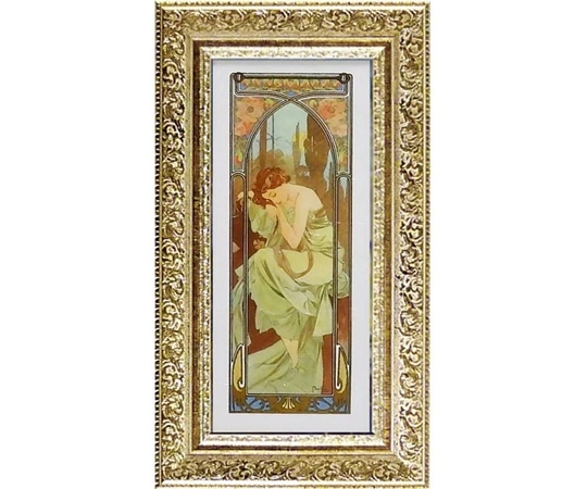 ユーパワー アールヌーボー｢夜の安らぎ｣ AM-07514 1個（ご注文単位1個）【直送品】