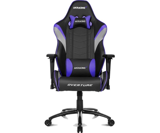 AKRacing ゲーミングチェア Overture Gaming Chair パープル AKR-OVERTURE-PURPLE 1脚(ご注文単位1脚)【直送品】