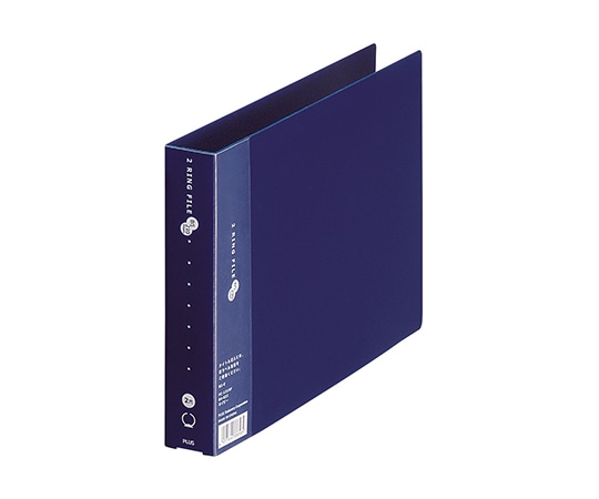 プラス 2リングファイル スーパーエコノミー B5 210枚綴じ FC-131RF NV 1個（ご注文単位1個）【直送品】