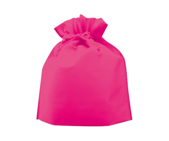三和 不織布巾着 (大)ホットピンク 1ケース(1000枚入) SW2528-29 1ケース(ご注文単位1ケース)【直送品】