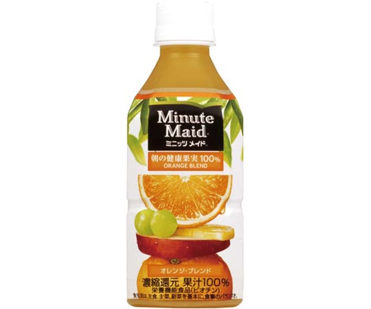 コカ・コーライーストジャパン ミニッツメイド オレンジブレンド 350mL 1ケース(24本入) 9163 1ケース※軽（ご注文単位1ケース）【直送品】