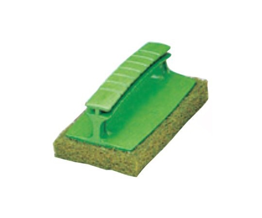 スリーエム 3M ハンドブラシ(手作業用ホルダー付)緑  1個（ご注文単位1個）【直送品】