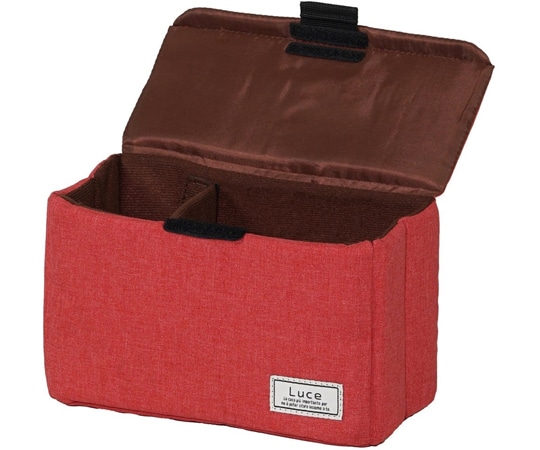 ケンコー・トキナー Luce インナーボックス Sサイズ ブリックレッド AOS-LU1IBS-BRD 1個（ご注文単位1個）【直送品】