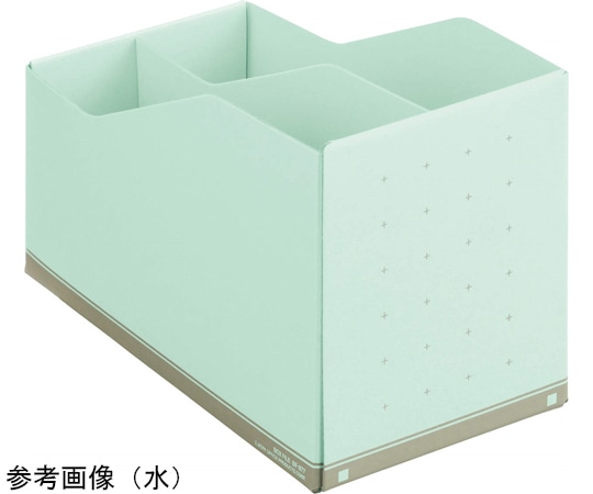 ライオン事務器 ボックスファイル 水 BF-877 1冊(ご注文単位1冊)【直送品】