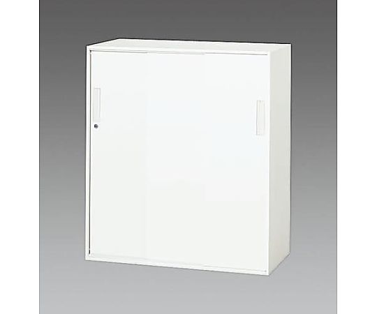 エスコ 900x450x1030mm 収納庫(3枚引き戸) EA954DJ-26 1台(ご注文単位1台)【直送品】