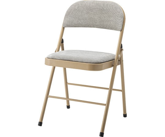 東谷 フォールディングチェア グレー PC-33GY 1個（ご注文単位1個）【直送品】