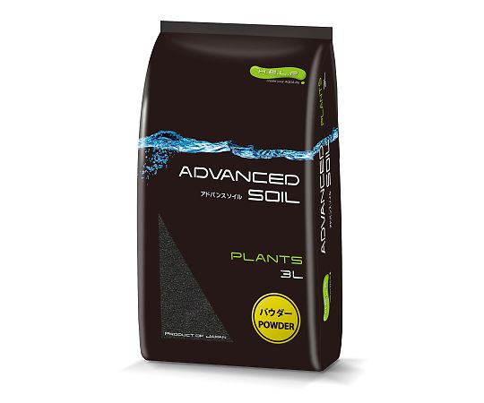 ジャパンペットコミュニケーションズ アドバンスソイル 水草用 パウダータイプ 3L 1ケース(8袋入)  1ケース（ご注文単位1ケース）【直送品】