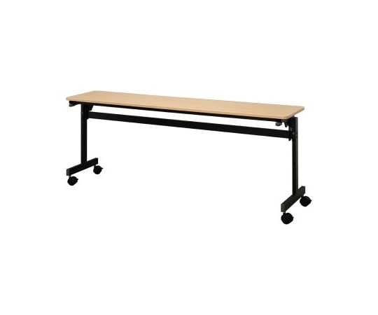 アール・エフ・ヤマカワ シンプルフォールディングテーブルⅢ W1800×D400 ナチュラル RFFT3-1840NA 1台（ご注文単位1台）【直送品】