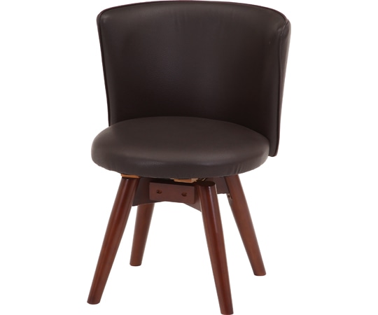 不二貿易 ダイニングチェアー クラム ウエンジ/ブラウン 88937 1個（ご注文単位1個）【直送品】