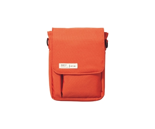 LIHITLAB SMART FIT キャリングポーチ 4オレンジ A-7574 A7574-4 1個(ご注文単位1個)【直送品】