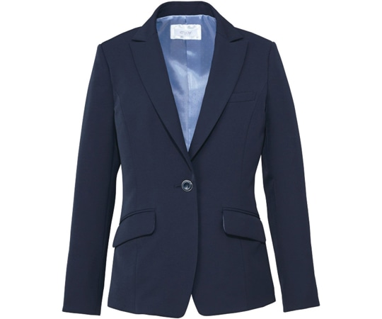 カーシーカシマ ENJOY ジャケット AIR SWING SUITS 1STORY 636-2 ネイビー 5号 EAJ636 1枚(ご注文単位1枚)【直送品】