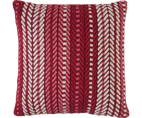 東谷 クッション レッド TTC-337H 1個（ご注文単位1個）【直送品】