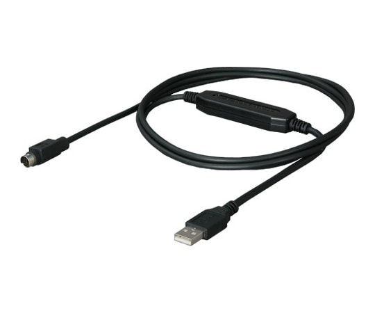 ダイヤトレンド 三菱CPU/三菱表示器⇔PC用 RS-232C⇔USBコンバータケーブル DQ-U2 1本(ご注文単位1本)【直送品】