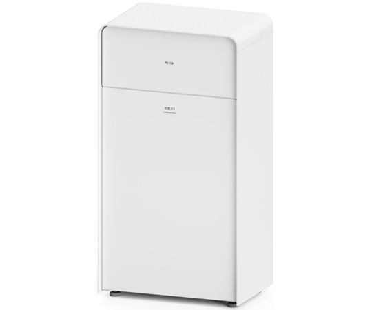 ミヅシマ工業 MSERIES中型屑入 ホワイト 362-1111 1個(ご注文単位1個)【直送品】