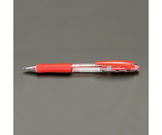 エスコ 0.7mm[赤]ボールペン EA765MG-16B 1本(ご注文単位1本)【直送品】