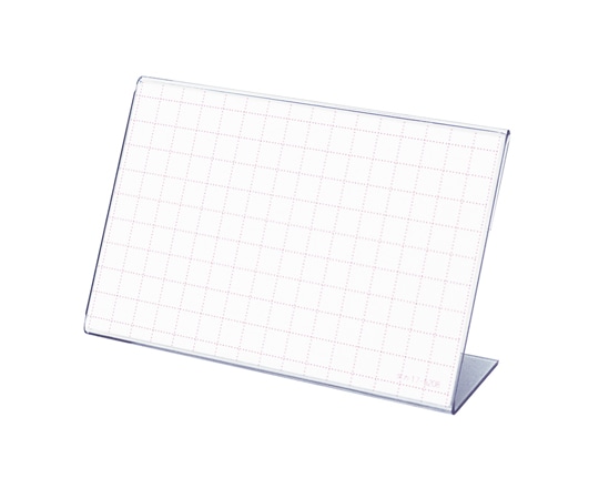 ササガワ カード立 L型 PET透明 10個入 34-3120 1箱（ご注文単位1箱）【直送品】