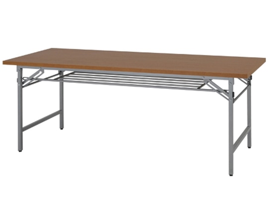 カグクロ 折りたたみテーブル W1800×D600×H700mm チーク NTH-1860-TK 1台(ご注文単位1台)【直送品】