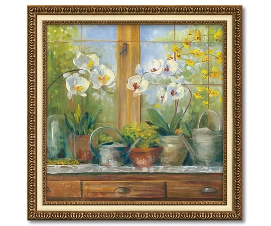 ユーパワー キャロル ローワン｢ガーデナー テーブル オーキッド｣ CR-12001 1個（ご注文単位1個）【直送品】