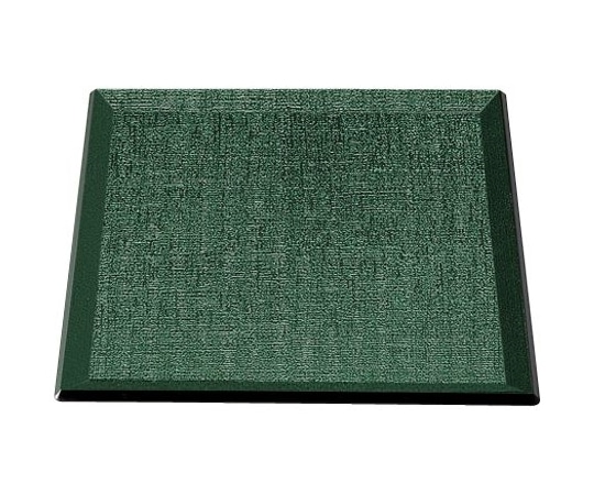 Daiwa 尺1寸耐熱布目角盆ノンスリップ グリーン天黒 ND-813-G 1個(ご注文単位1個)【直送品】