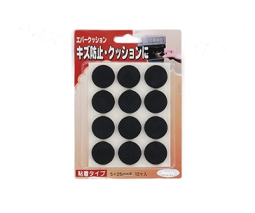 光 エバークッション 丸 25ミリ 12個入 KE-254 1パック(ご注文単位1パック)【直送品】