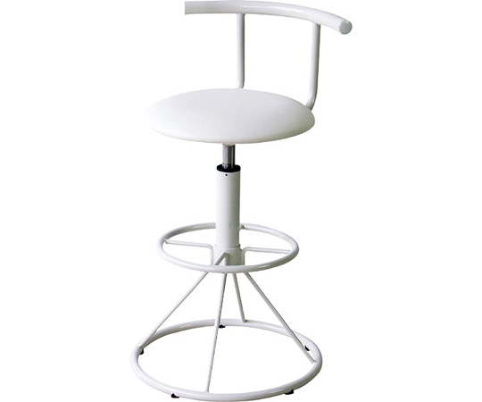 東谷 キリク キッチンハイチェア ホワイト PC-105WH 1個（ご注文単位1個）【直送品】