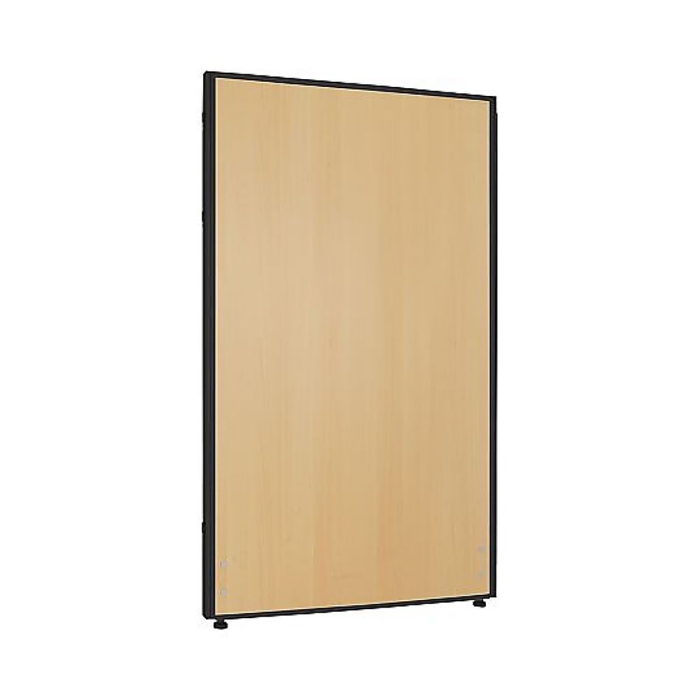 カグクロ 木目調ローパーテーション(BK) メープル H1200×W700mm PW0712-B-MP 1台(ご注文単位1台)【直送品】