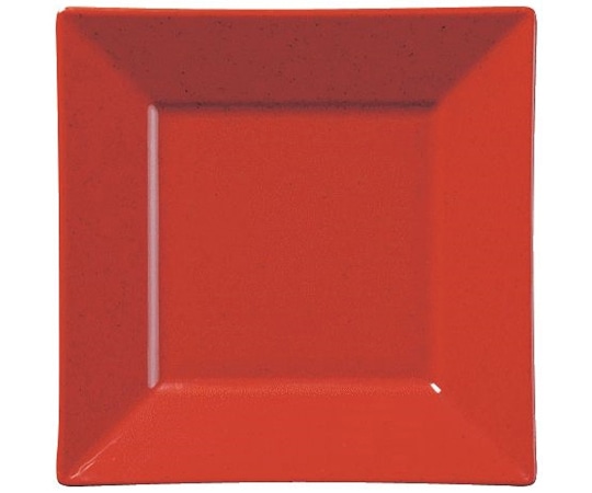 Daiwa スクエア皿 中 レッド SS-2-R 1個(ご注文単位1個)【直送品】