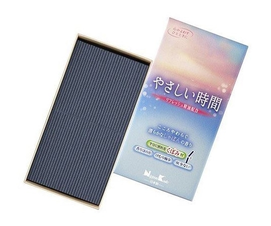 日本香堂 やさしい時間 清らかなしゃぼんの香り バラ詰  1個(ご注文単位1個)【直送品】