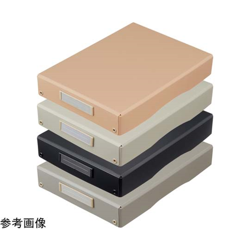 LIHITLAB デスクトレー A4ワイド ブラック A793-24 1個(ご注文単位1個)【直送品】