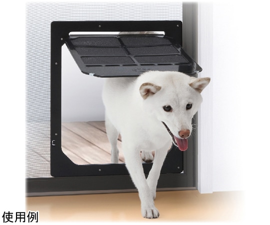 タカラ産業 犬猫出入口 中型犬用(Lサイズ) PD3742 1個（ご注文単位1個）【直送品】