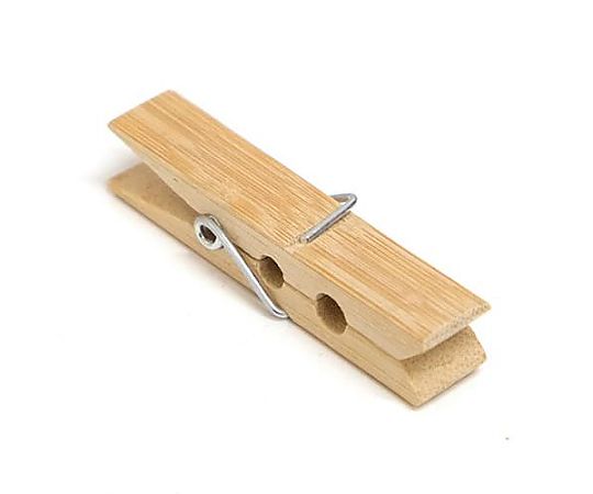エスコ 65mm クリップ(竹製/10個) EA762FB-11 1pk(ご注文単位1pk)【直送品】